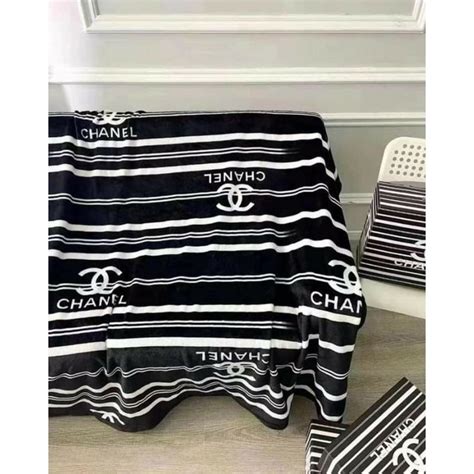 authentic chanel blanket.